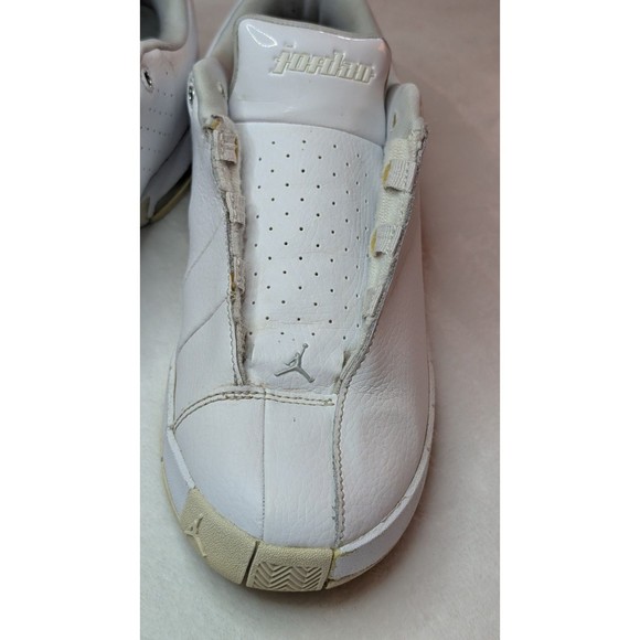 Jordan Team Elite 2 Low White Metallic Silver AO1732-100 Girl's Size (4.5) YOUTH - Picture 8 of 16